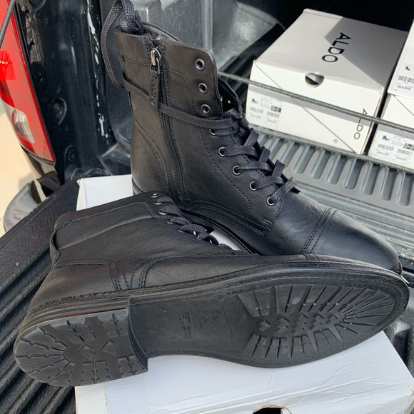 ALDO ADREIN MENS BOOTS NEW IN BOX SIZE 10 - Picture 1 of 5